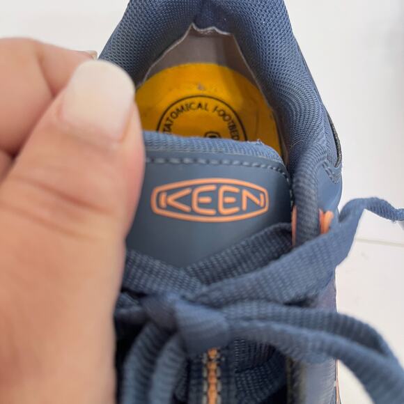 Keen Utility Vista Energy Women Safety Work Shoes Size 10M Carbon Fiber Toe Blue - Picture 10 of 12